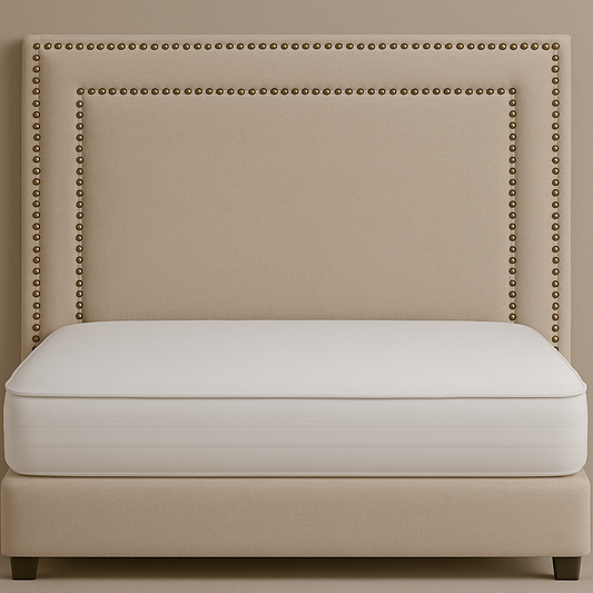 Cabecera Imperial Milán – Doble Línea de Tachas | Grandeza Muebles